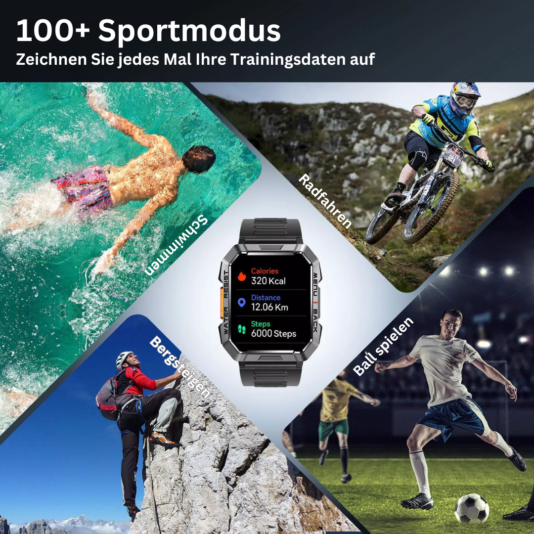 Robust Smartwatch for Adventurers - TrailMate