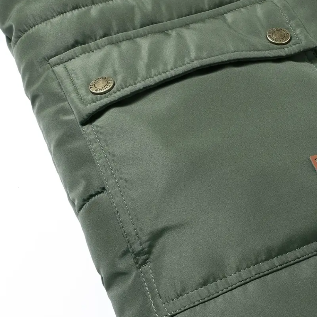 Men's Winter Coat - Lined | Wind and Waterproof