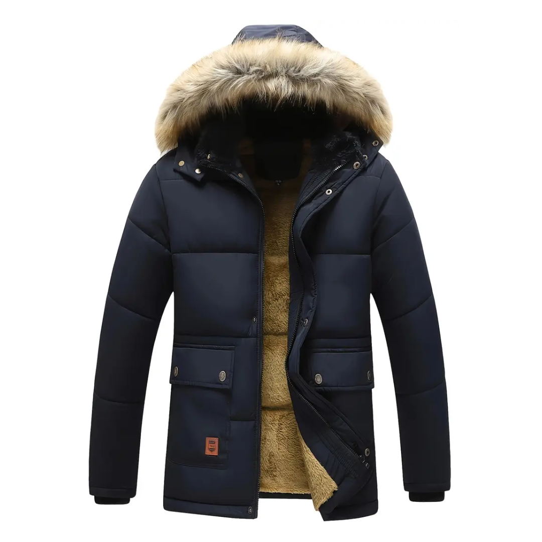 Men's Winter Coat - Lined | Wind and Waterproof