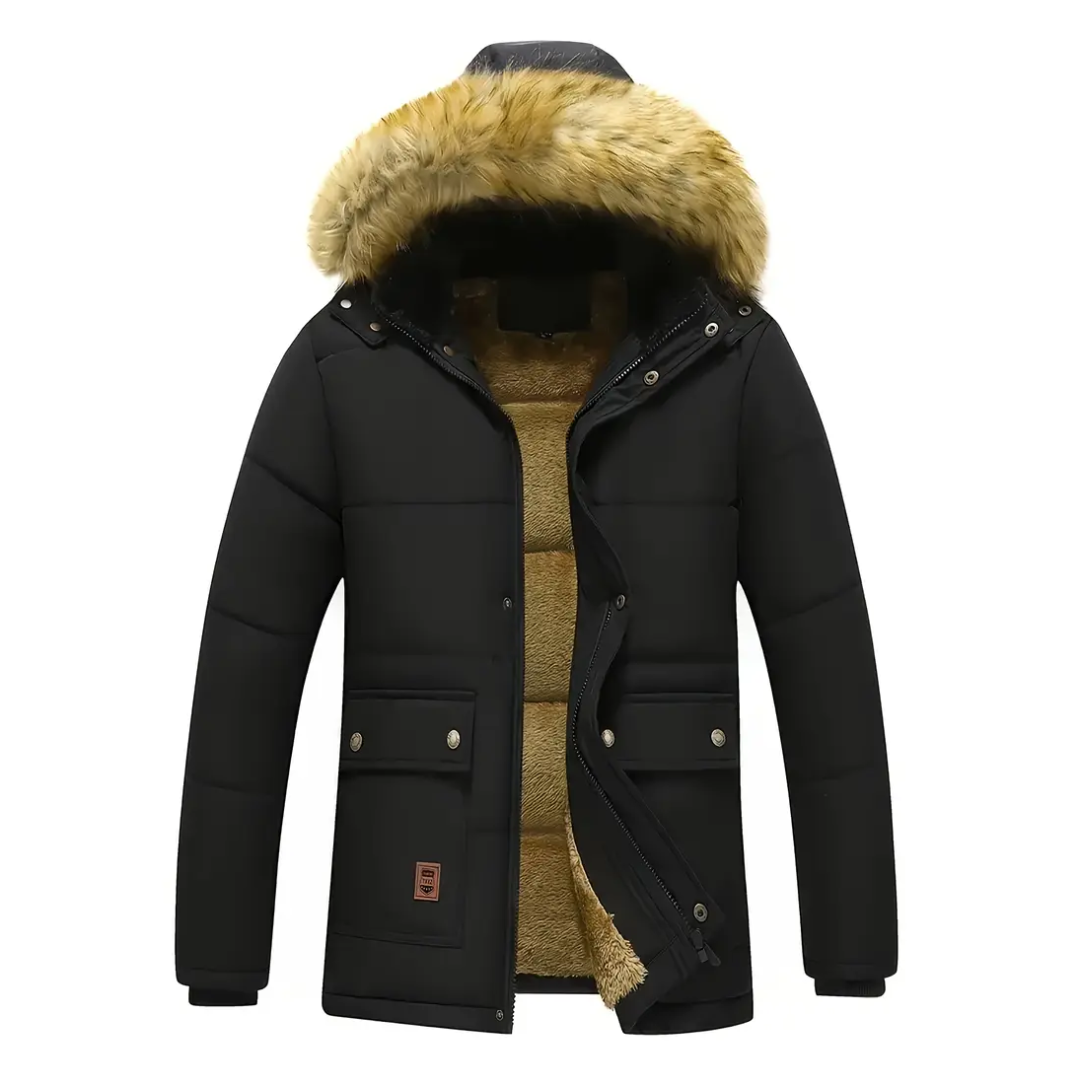 Men's Winter Coat - Lined | Wind and Waterproof