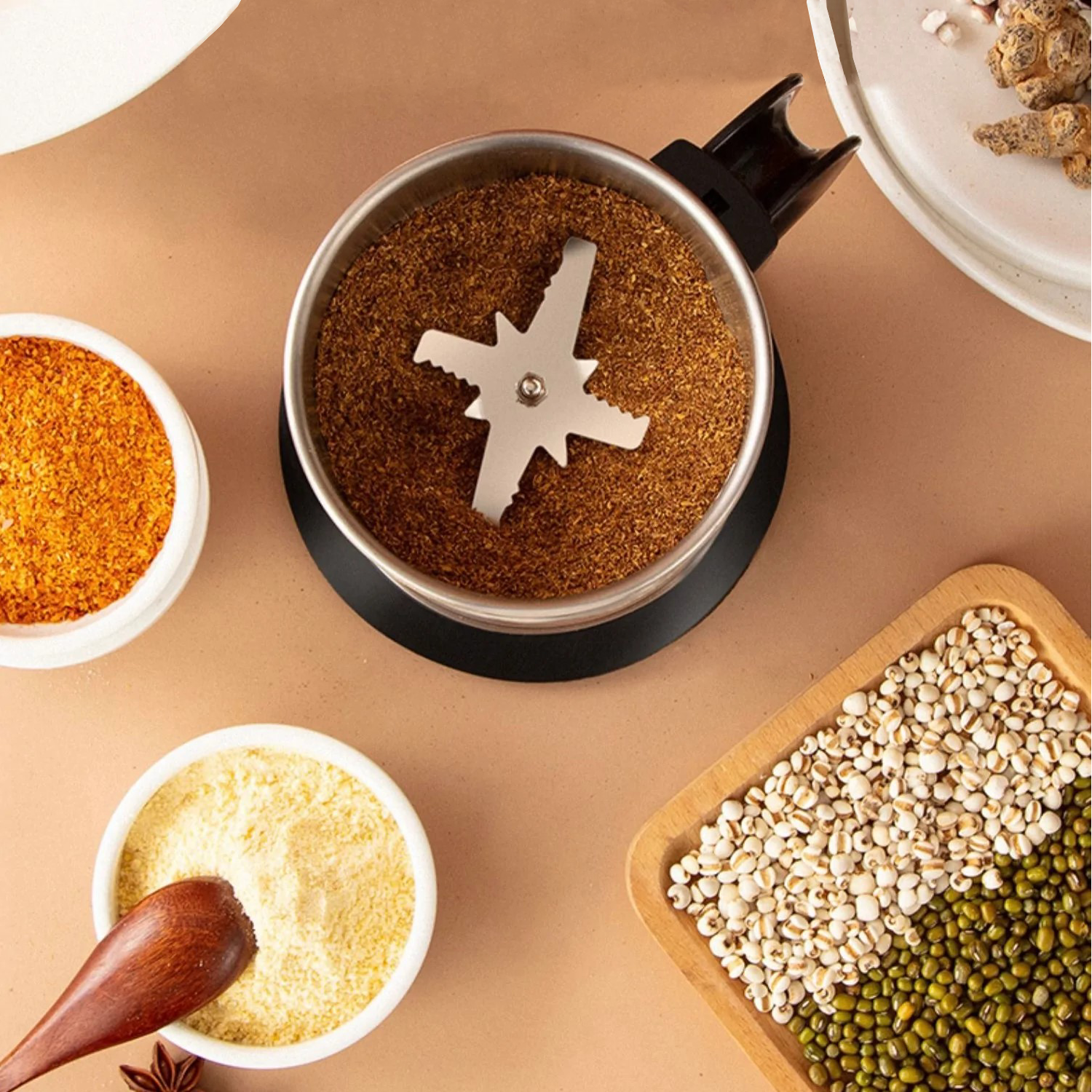 Multifunctional Portable Food Grinder – GrindMaster