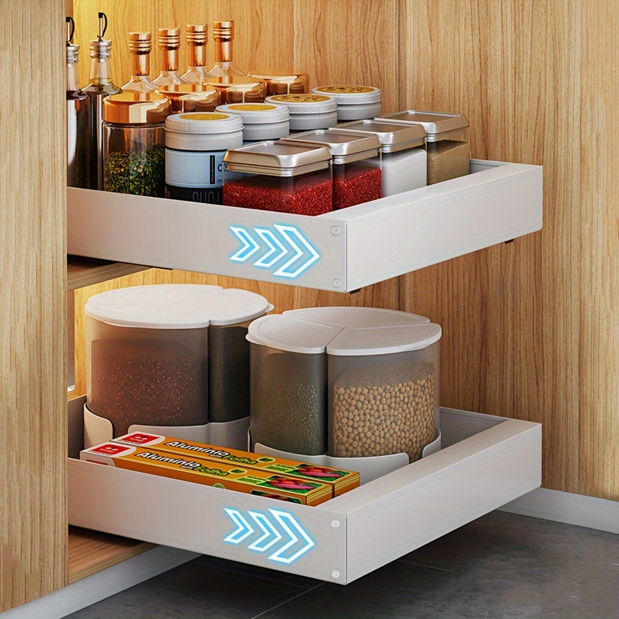 Extendable Kitchen Cabinet Organizer - Lina