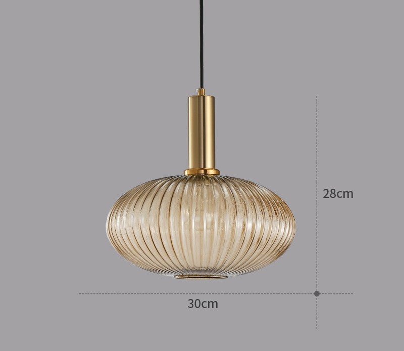 Retro Glass Pendant Light – ColorVibe