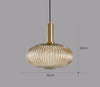 Retro Glass Pendant Light – ColorVibe