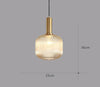Retro Glass Pendant Light – ColorVibe