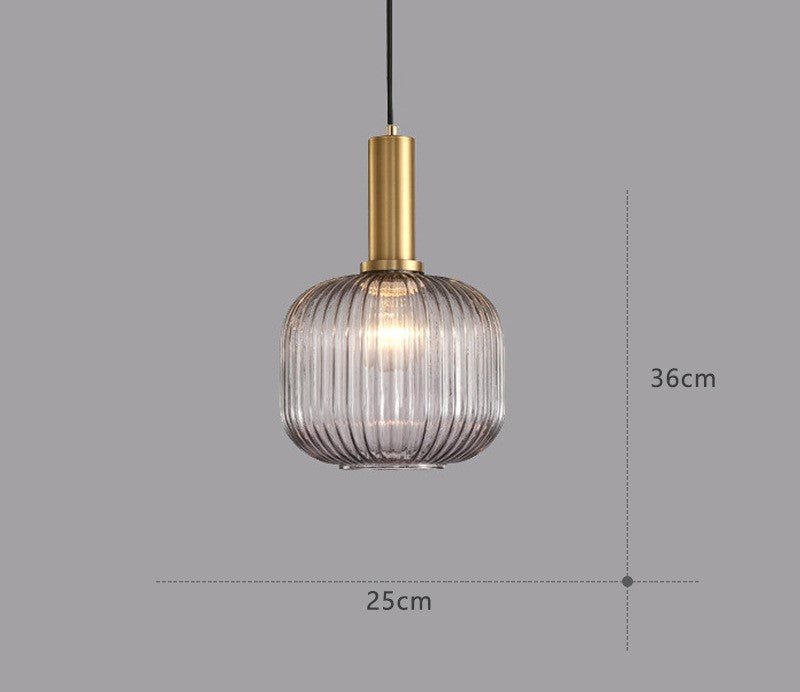 Retro Glass Pendant Light – ColorVibe