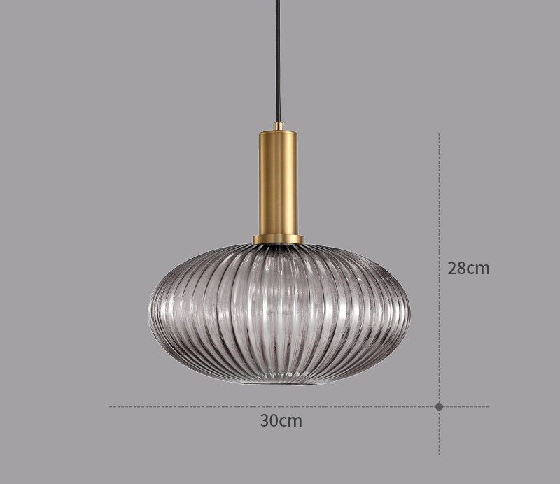 Retro Glass Pendant Light – ColorVibe