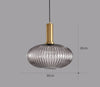 Retro Glass Pendant Light – ColorVibe