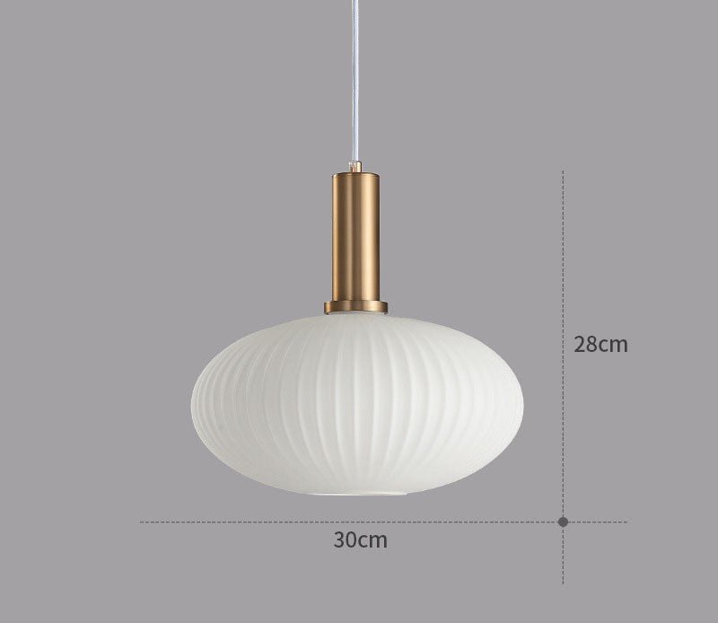 Retro Glass Pendant Light – ColorVibe