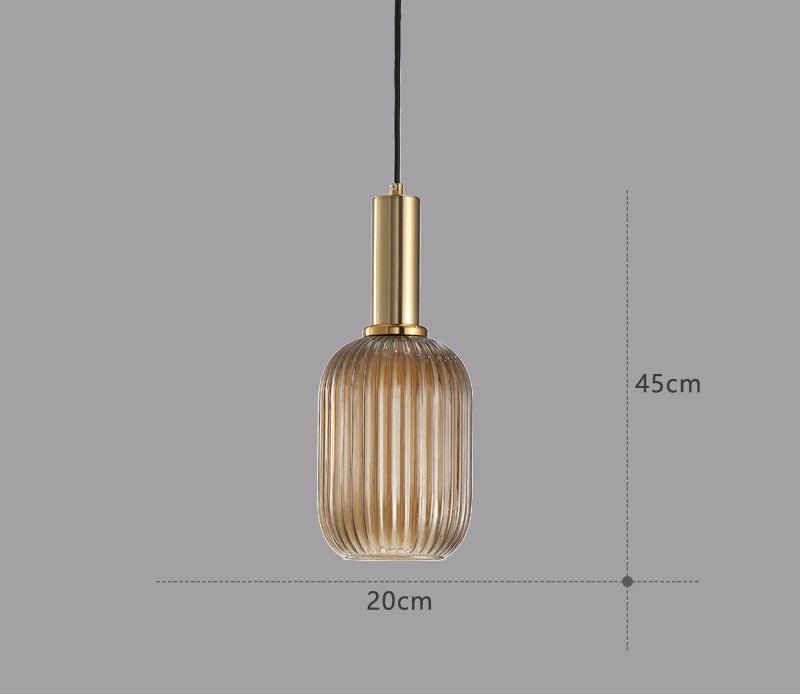 Retro Glass Pendant Light – ColorVibe