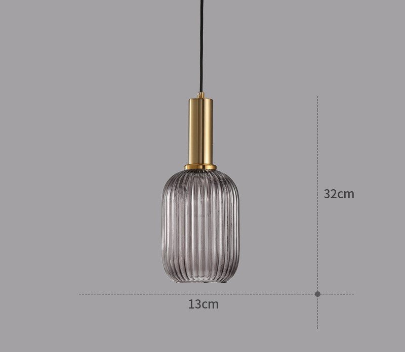 Retro Glass Pendant Light – ColorVibe