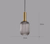 Retro Glass Pendant Light – ColorVibe