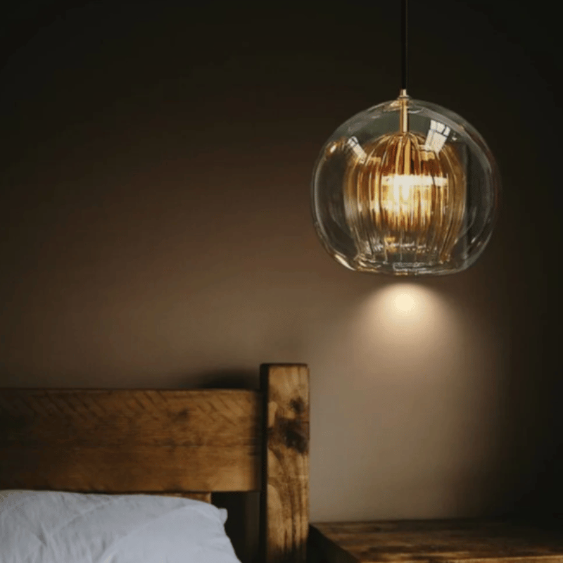 Modern Aluminium Glass Pendant Light – LumaLite