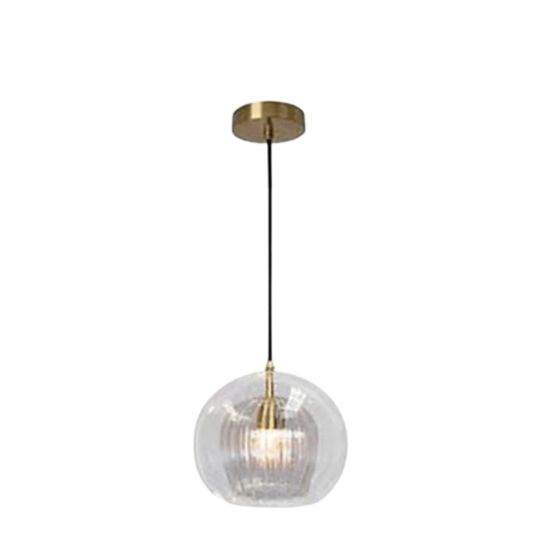 Modern Aluminium Glass Pendant Light – LumaLite