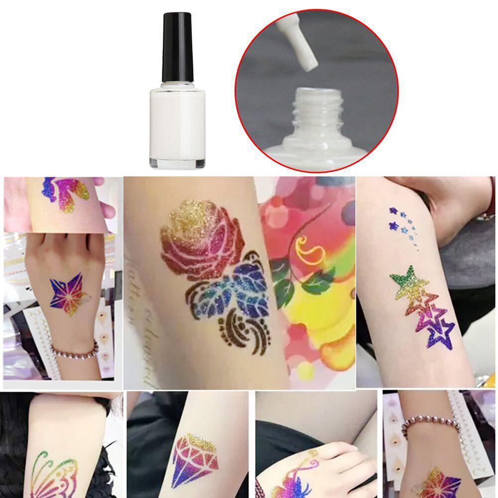 GlitterInk Tattoo Set – 30 Colours & 120 Shapes for Creative Body Art - Perfect Gift for Children