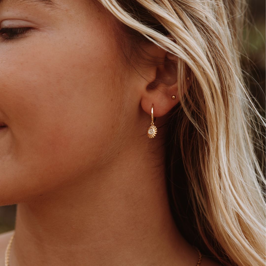 Stylish Sun Earrings for Women – Elara