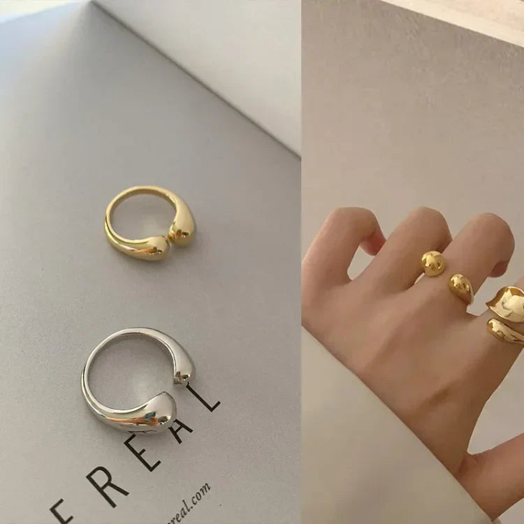 Minimalist Adjustable Ring – Elise
