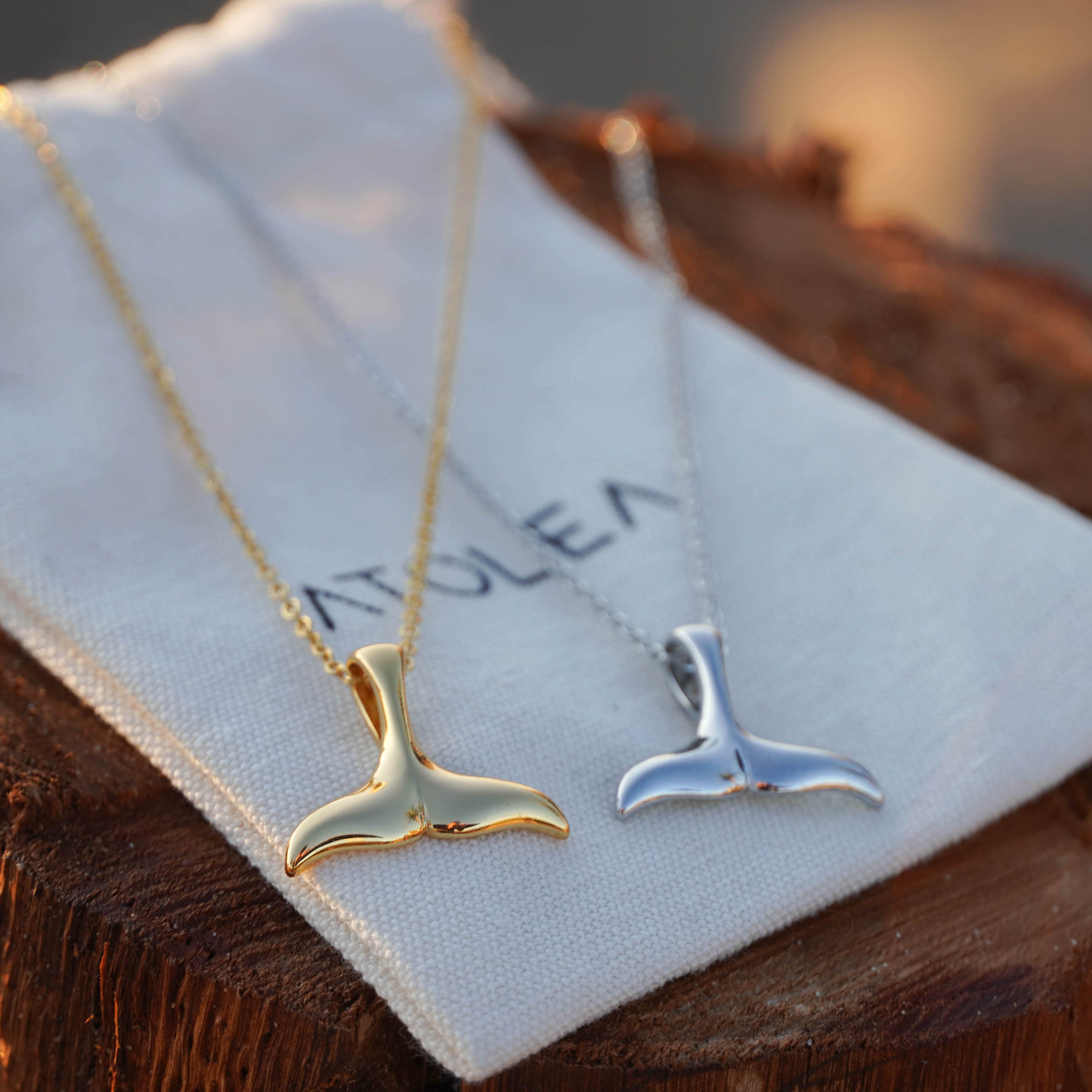 Whale Tail Necklace – Elara
