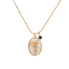 Birthstone and Birth Flower Necklace – Aurora