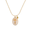 Birthstone and Birth Flower Necklace – Aurora