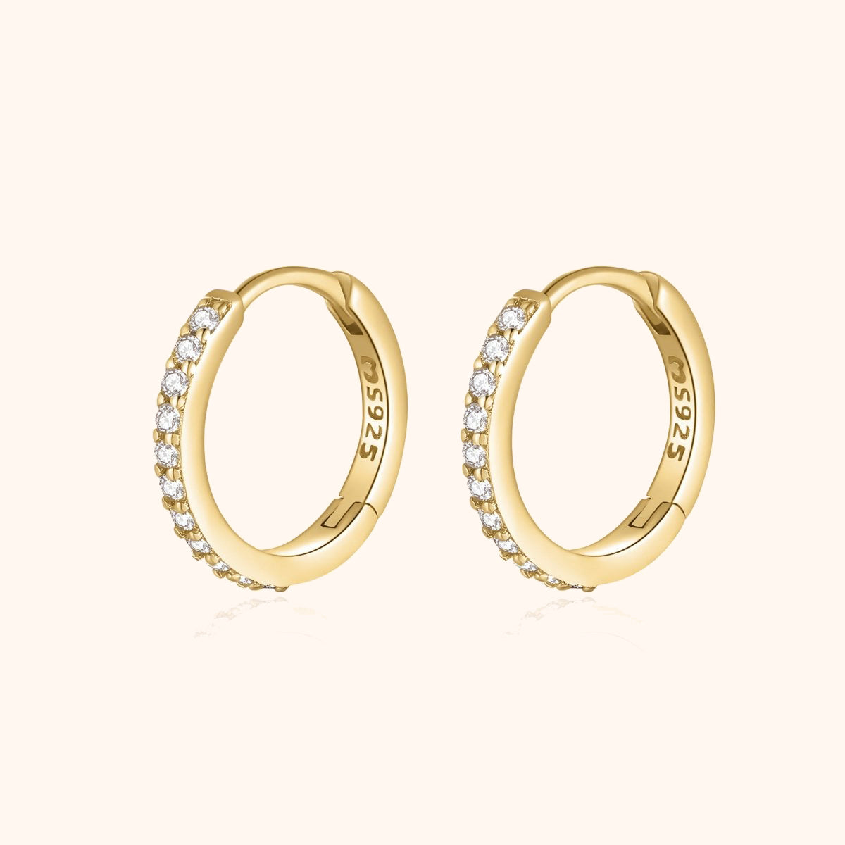 Radiant Zirconia Earrings – Iriana