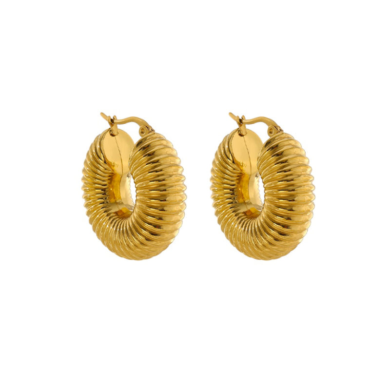 Stainless Steel Earrings | Gold Earrings, Stainless Steel