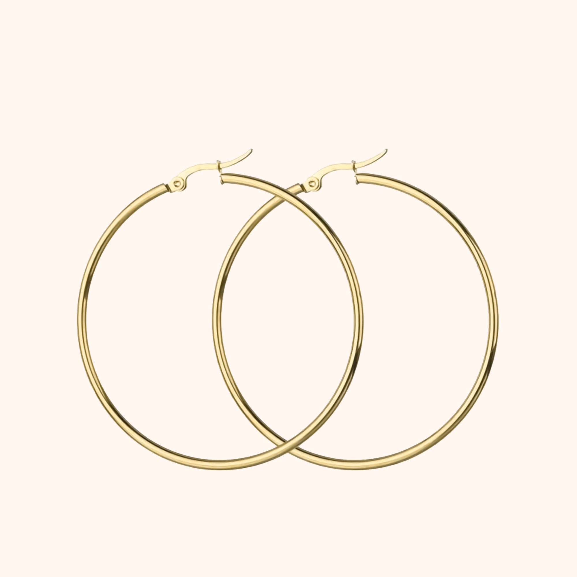Large Hoops - Celeste