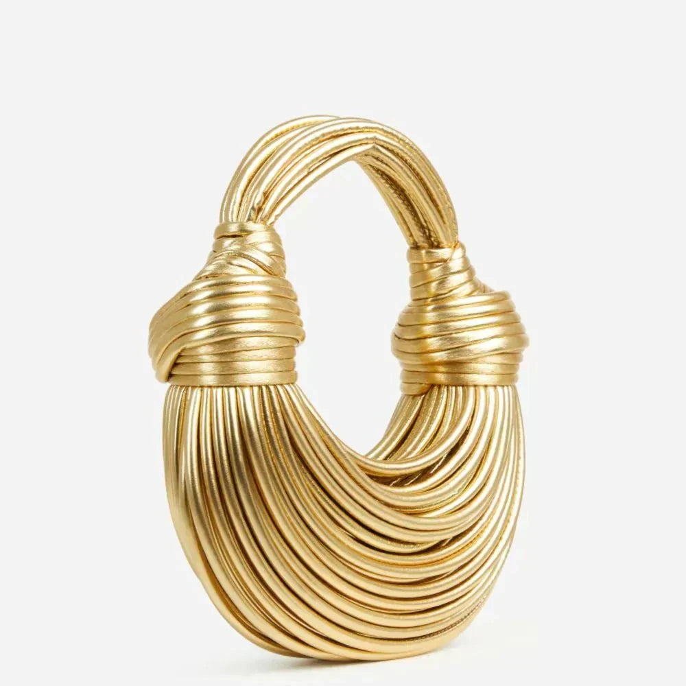 Stylish Knotted Shoulder Bag - Kiana