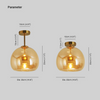 Modern Round LED Ceiling Light - Aurelia