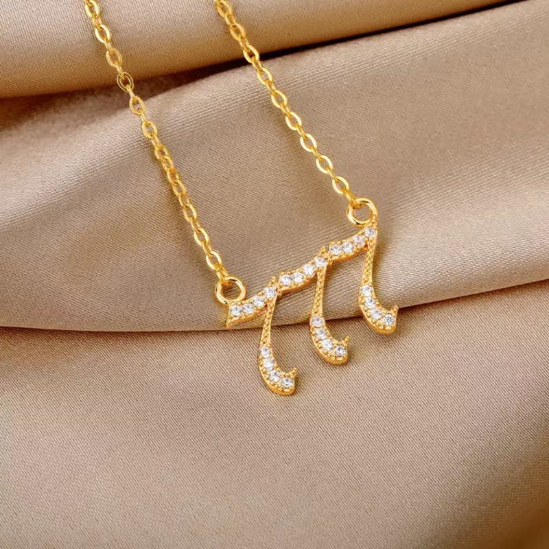 Zirconia Angel Numbers Necklace – Seraphina