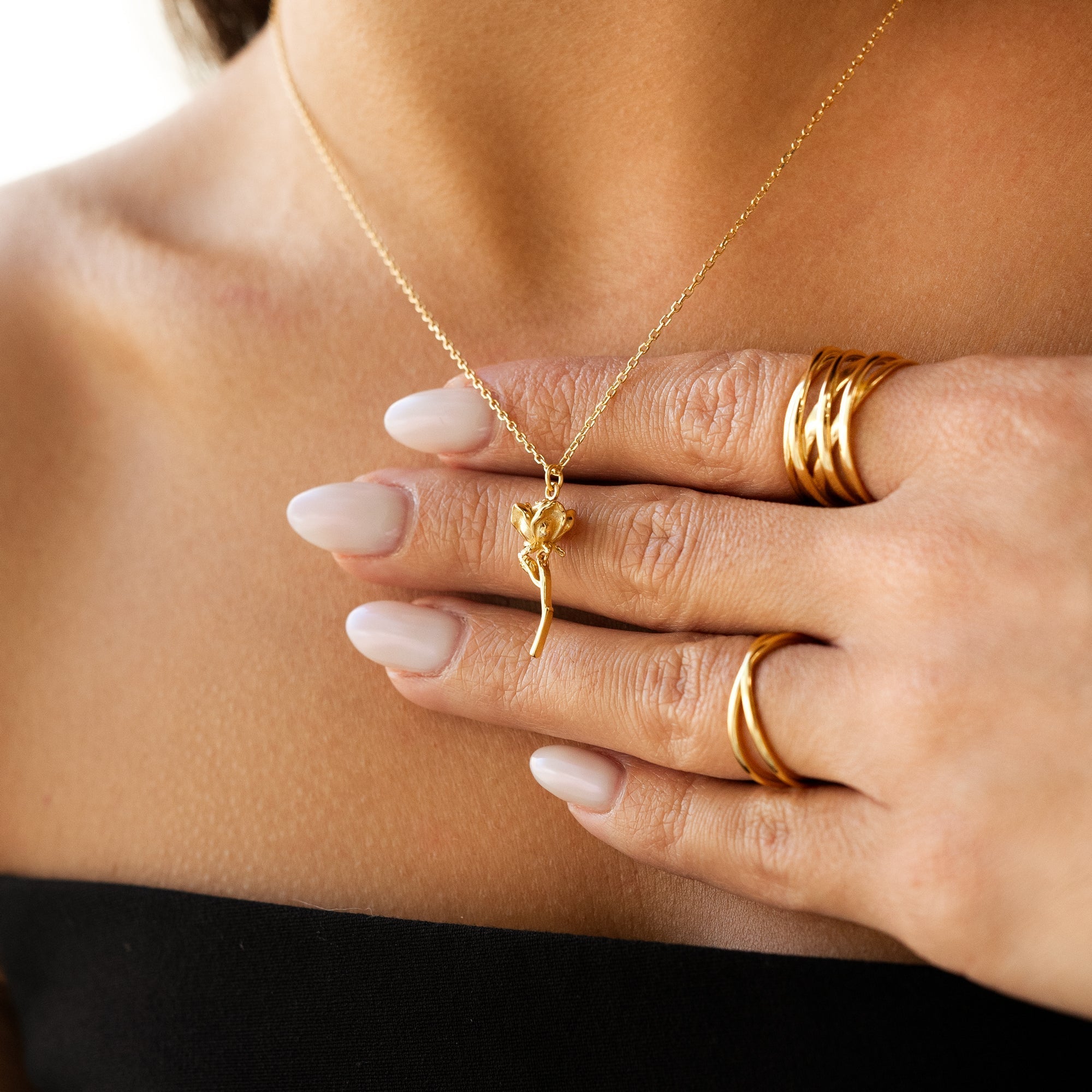 Stylish Branching Ring – Nora