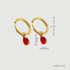 Stylish Garnet Birthstone Jewellery Set – Liora