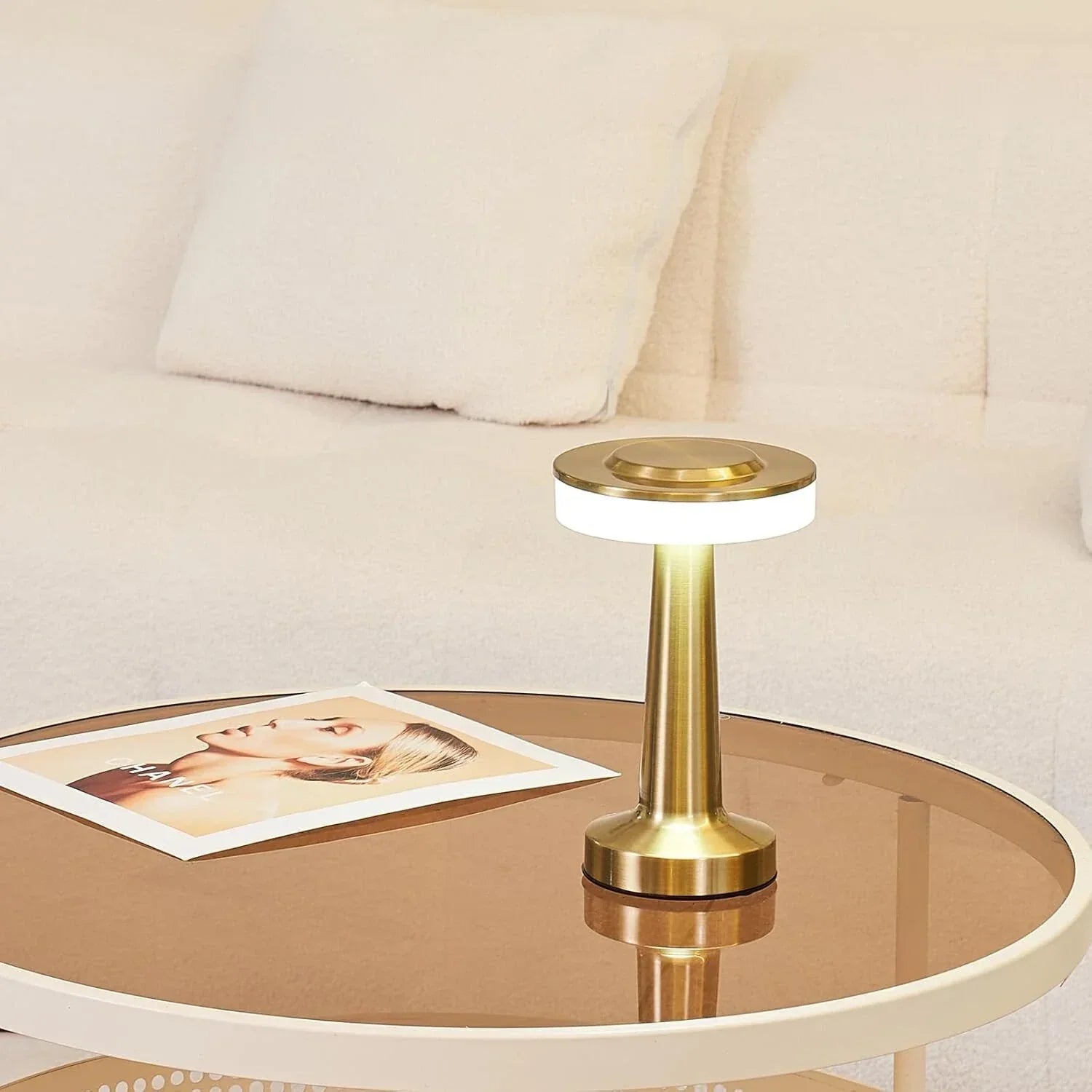 Wireless Retro Table Lamp - LumiBar
