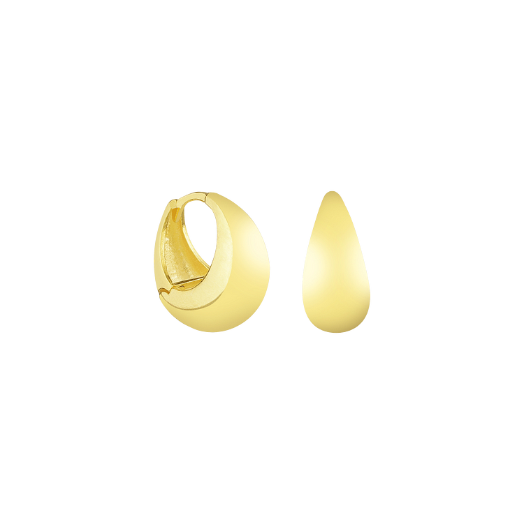 Classic Golden Drop Earrings – Aveline