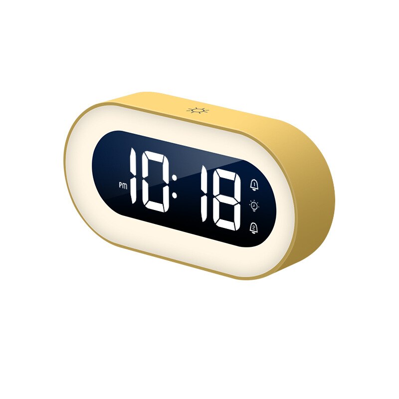 Digital Alarm Clock with Night Light - Lumino