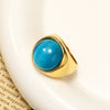 Large Cat's Eye Gemstone Ring – Liora