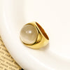 Large Cat's Eye Gemstone Ring – Liora