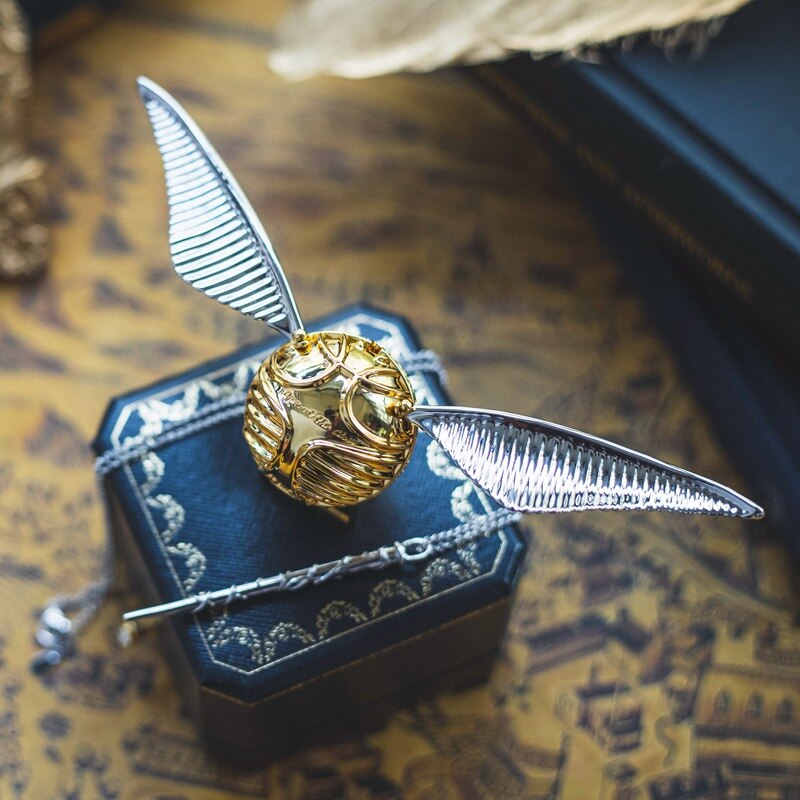 Golden Wing Orb Ring Box – Luxury Portable Jewellery Case