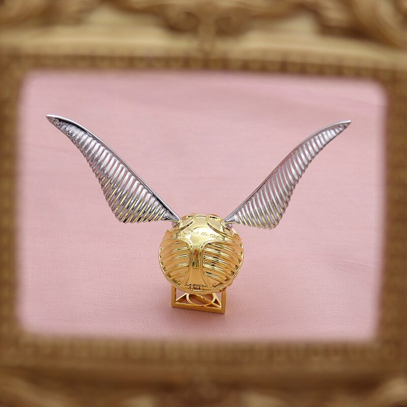 Golden Snitch | 18k Gold Plated Treasure Ring Box Movable Luxury Jewellery