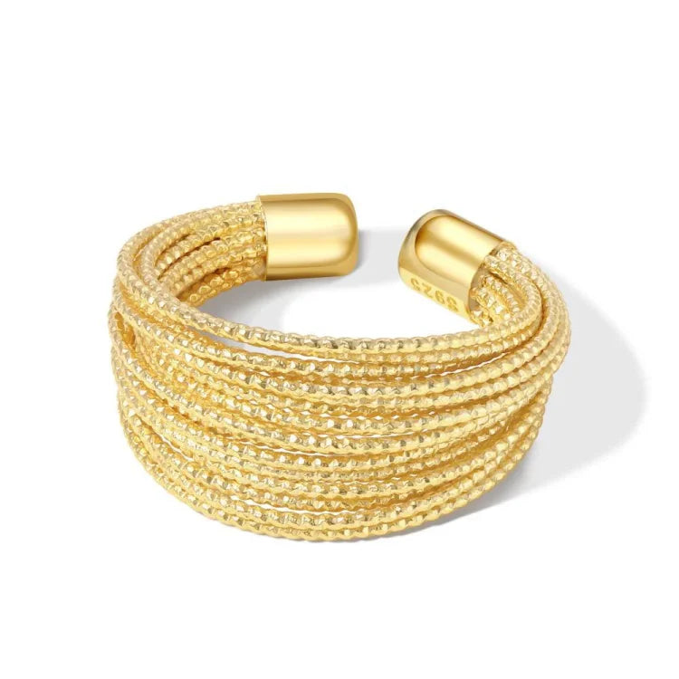 Adjustable Multi-Layer Ring – Isolde