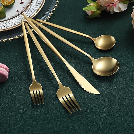 Minimalist Cutlery for Modern Tables - PureSet