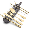 Portable Stainless Steel Cutlery Set - Travel Essential!