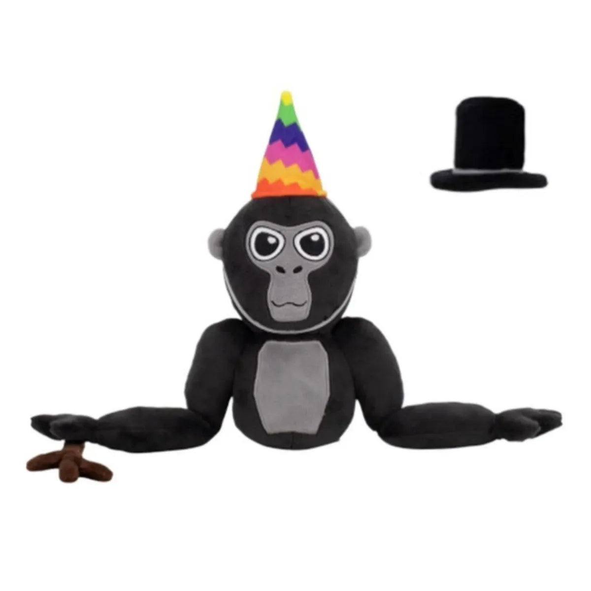 Colourful Gorilla Plush Toy – FunkyGorilla