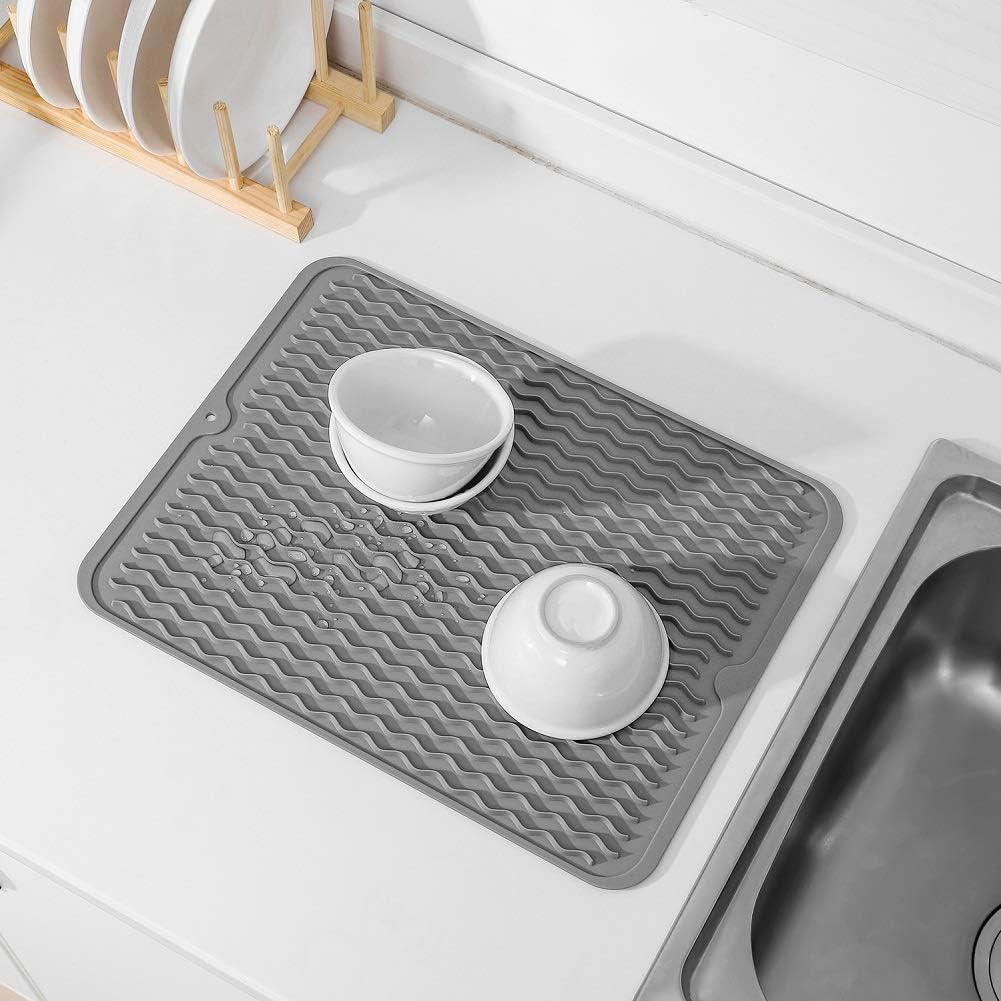 Eco-Friendly Silicone Drying Mat - Versatile & Heat Resistant