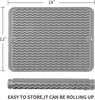 Eco-Friendly Silicone Drying Mat - Versatile & Heat Resistant