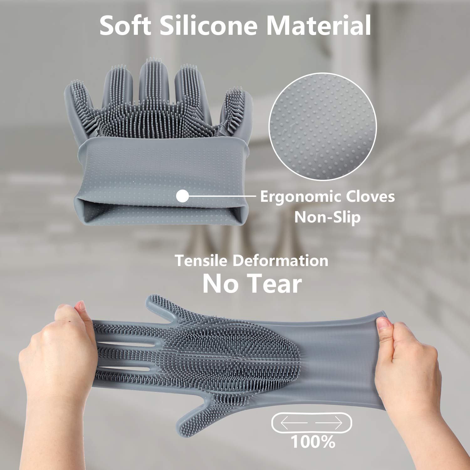 Efficient Pet Grooming Glove – For Tangle-Free Fur!
