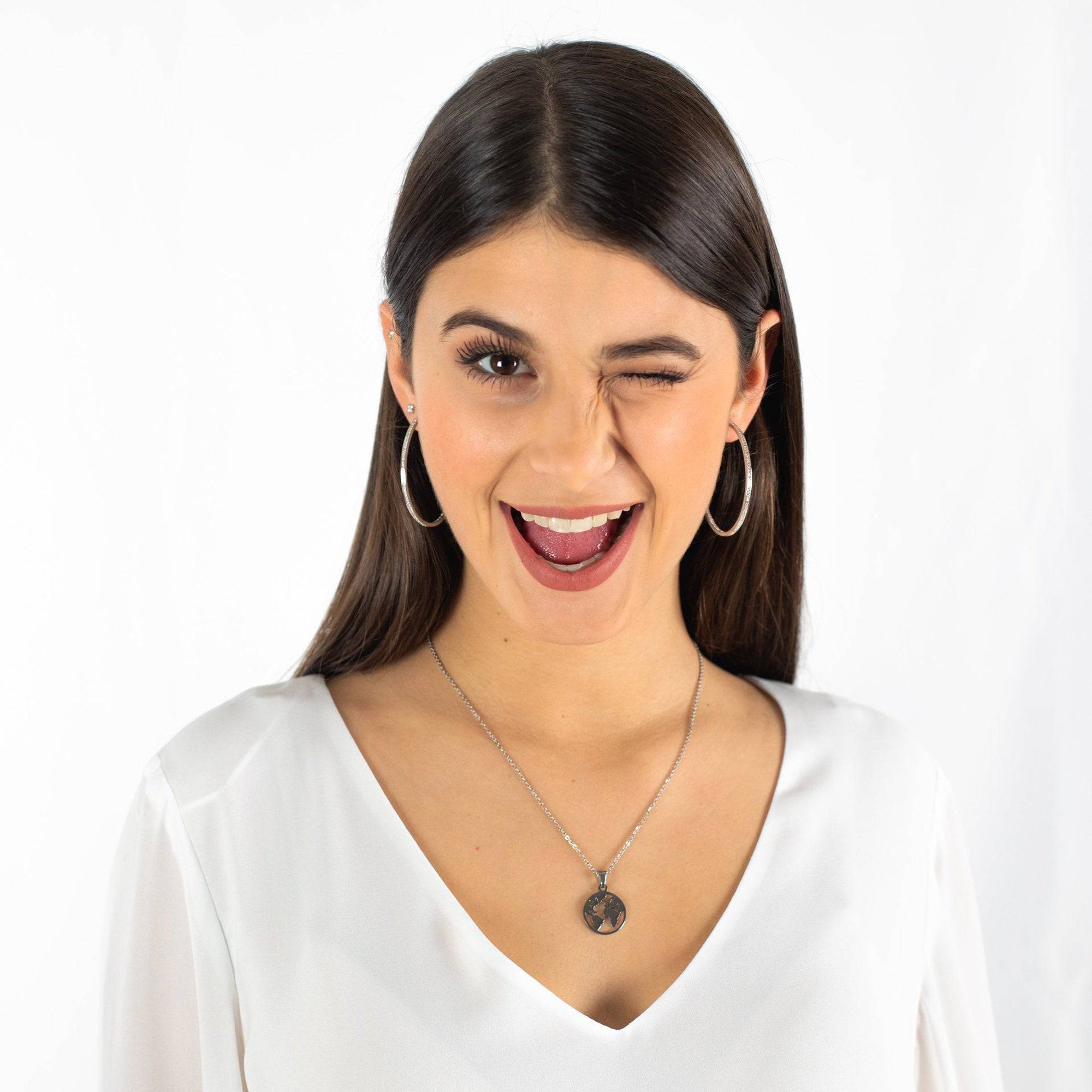 Large Hoops - Celeste