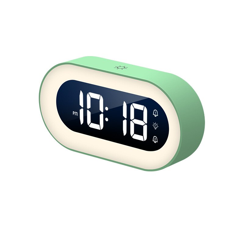 Digital Alarm Clock with Night Light - Lumino