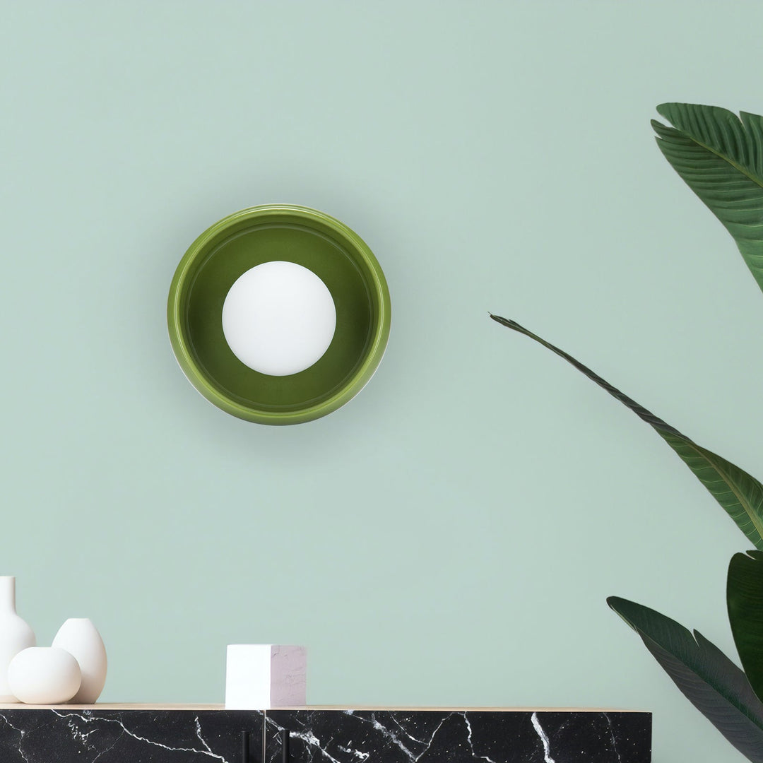 Round Ceramic Wall Light – Circo