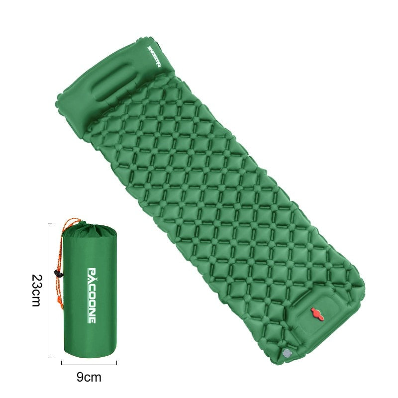 Ultralight Waterproof Sleeping Mat with Integrated Pump – AirRest